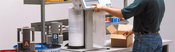 Schaumbeutel Verpackungssystem von Saeled Air bei K.M. Solledre in Heusenstamm bei Frankfurt